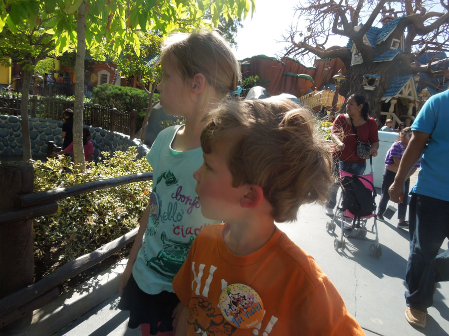 Disneyland Gadget's Go Coaster in Toon Town